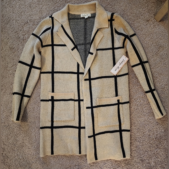 Indigo Rose Long Cardigan - Picture 3 of 4